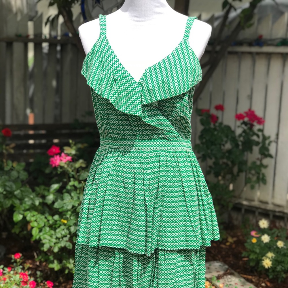 Bar III Ruffled Spaghetti Strap Dress